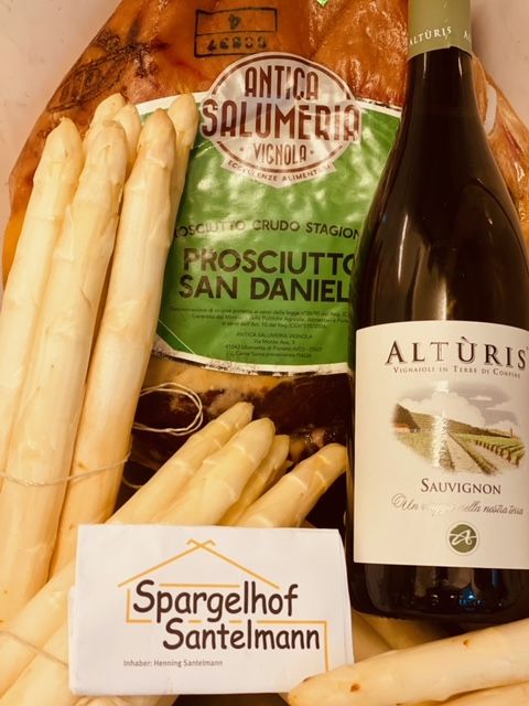 Frische Spargel